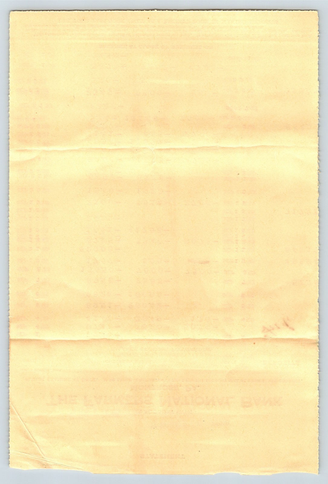 1923 Statement The Farmers National Bank Montrose Pennsylvania