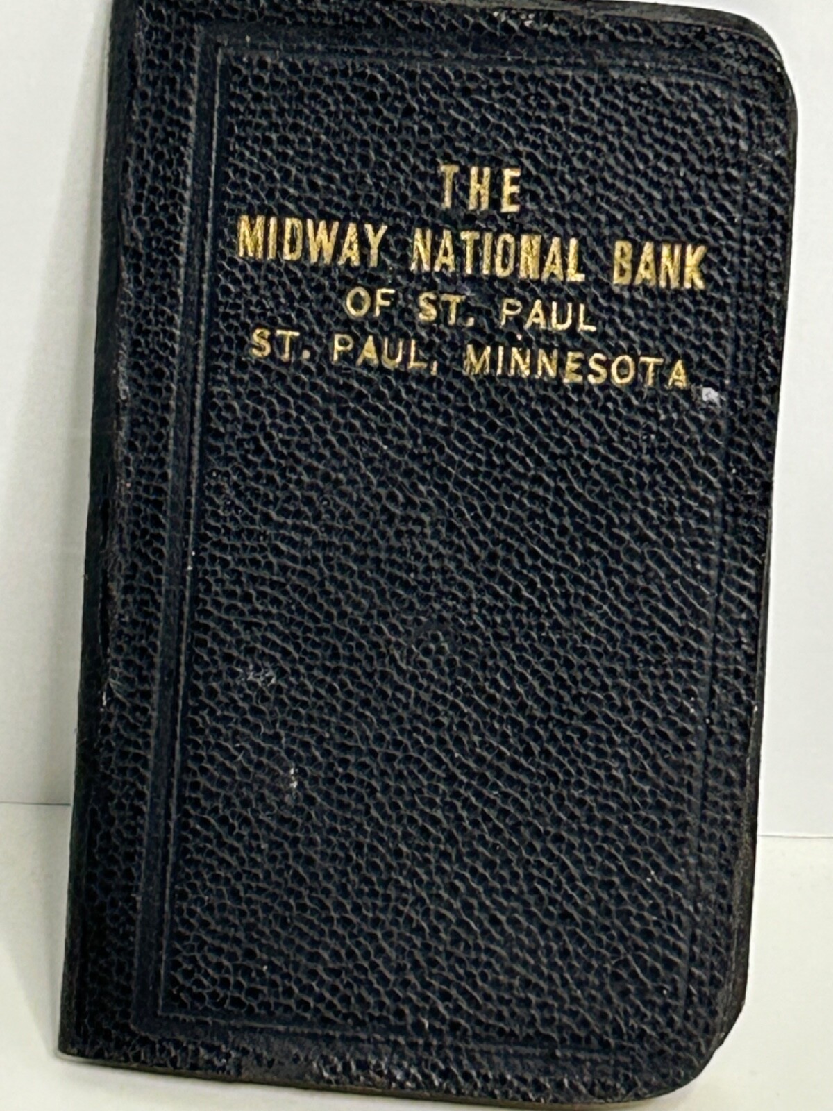 Vintage 1930s Bank Savings Account Book Midway National Bank of St Paul MN Small