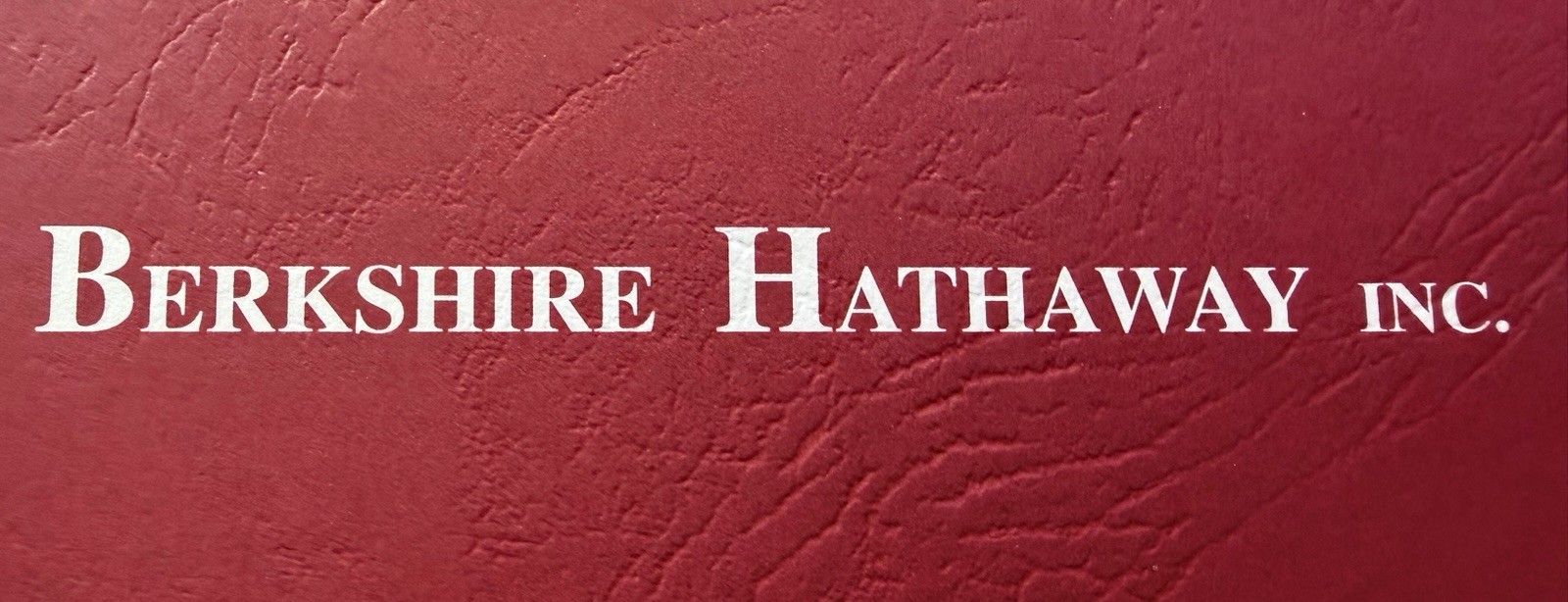 Warren Buffett 2016 Berkshire Hathaway Annual Report Shareholder Letter Book