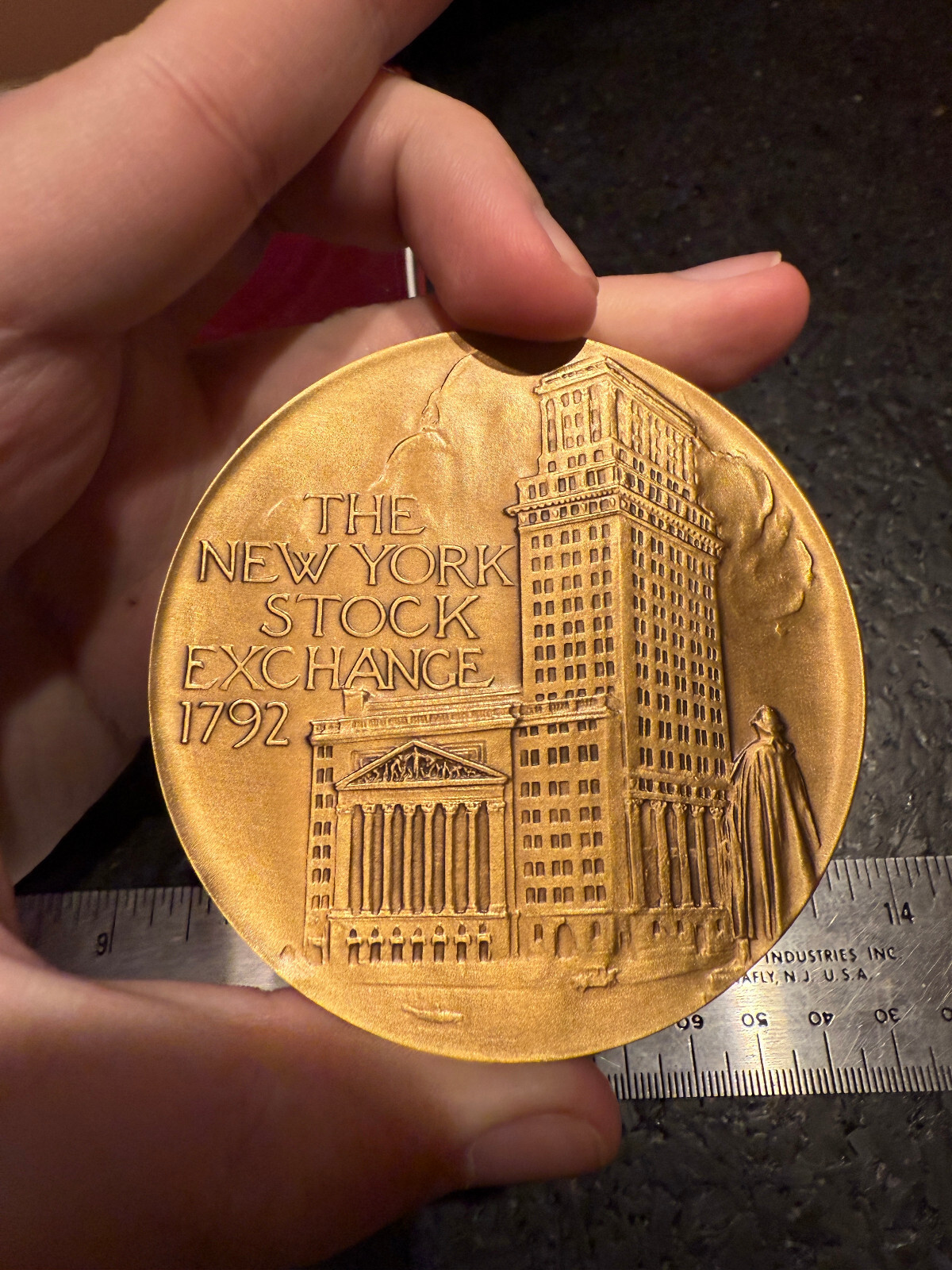 2000 Large New York Stock Exchange Coin Fluor Corporation Original Listing FLR