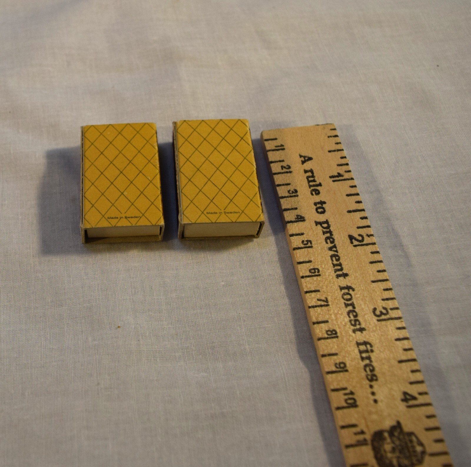 2 Boxes: Vintage 1950’s Safety Matches First National Bank Macon GA