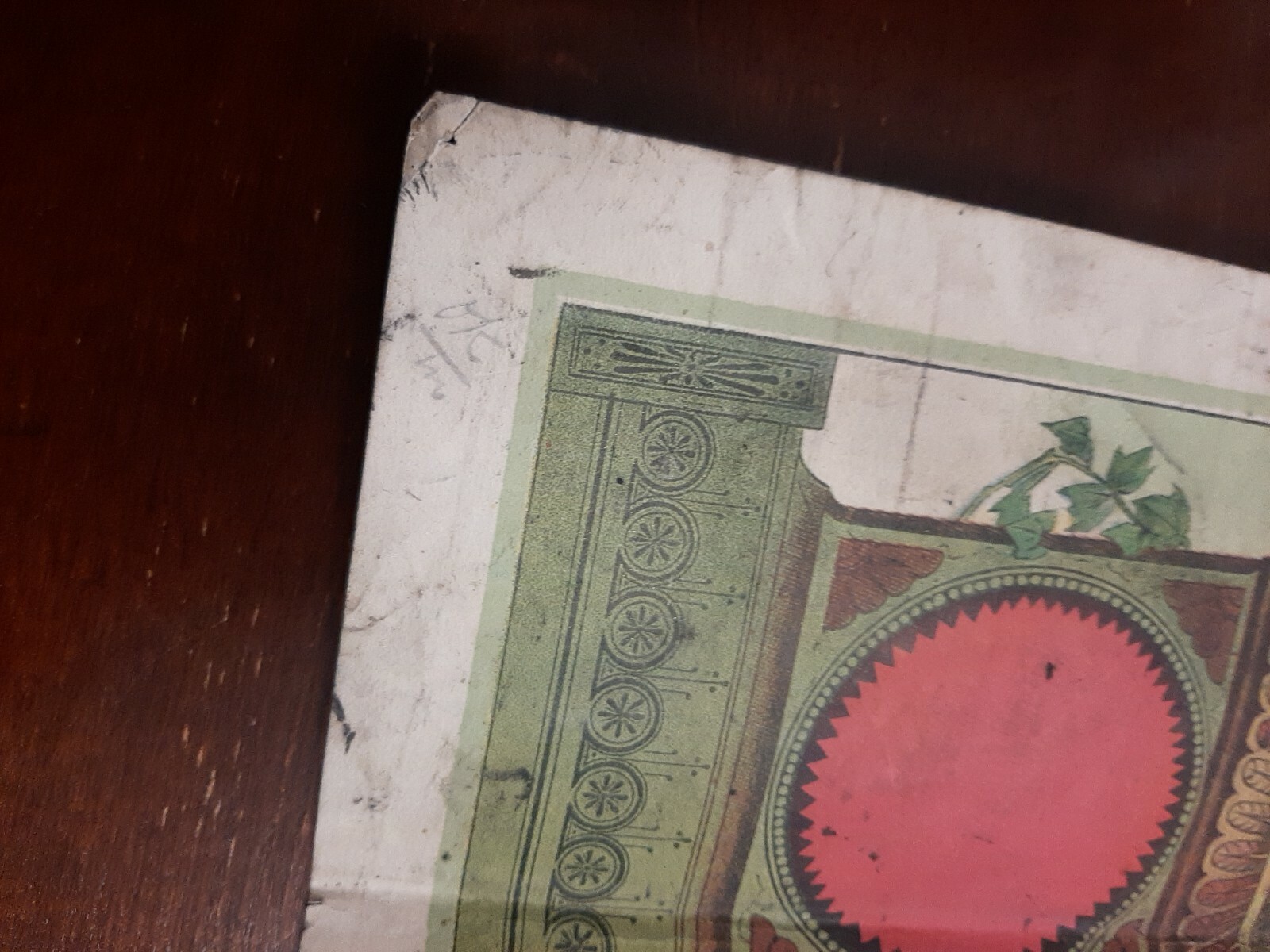 Canada 1910s Insurance Certificate.Canadian Order Of Chosen Friends
