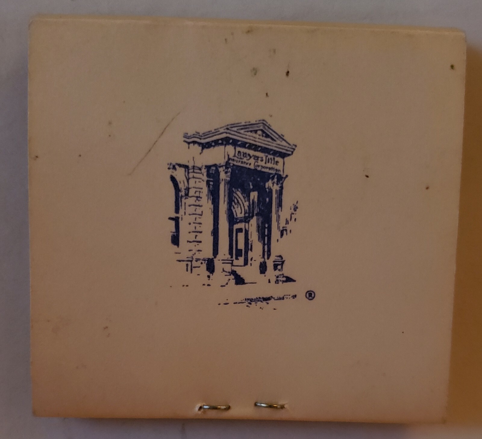 VINTAGE LAWYER TITLE INSURANCE CORP. GOLF TEES AND BALL MARKER IN ORIGINAL PACK