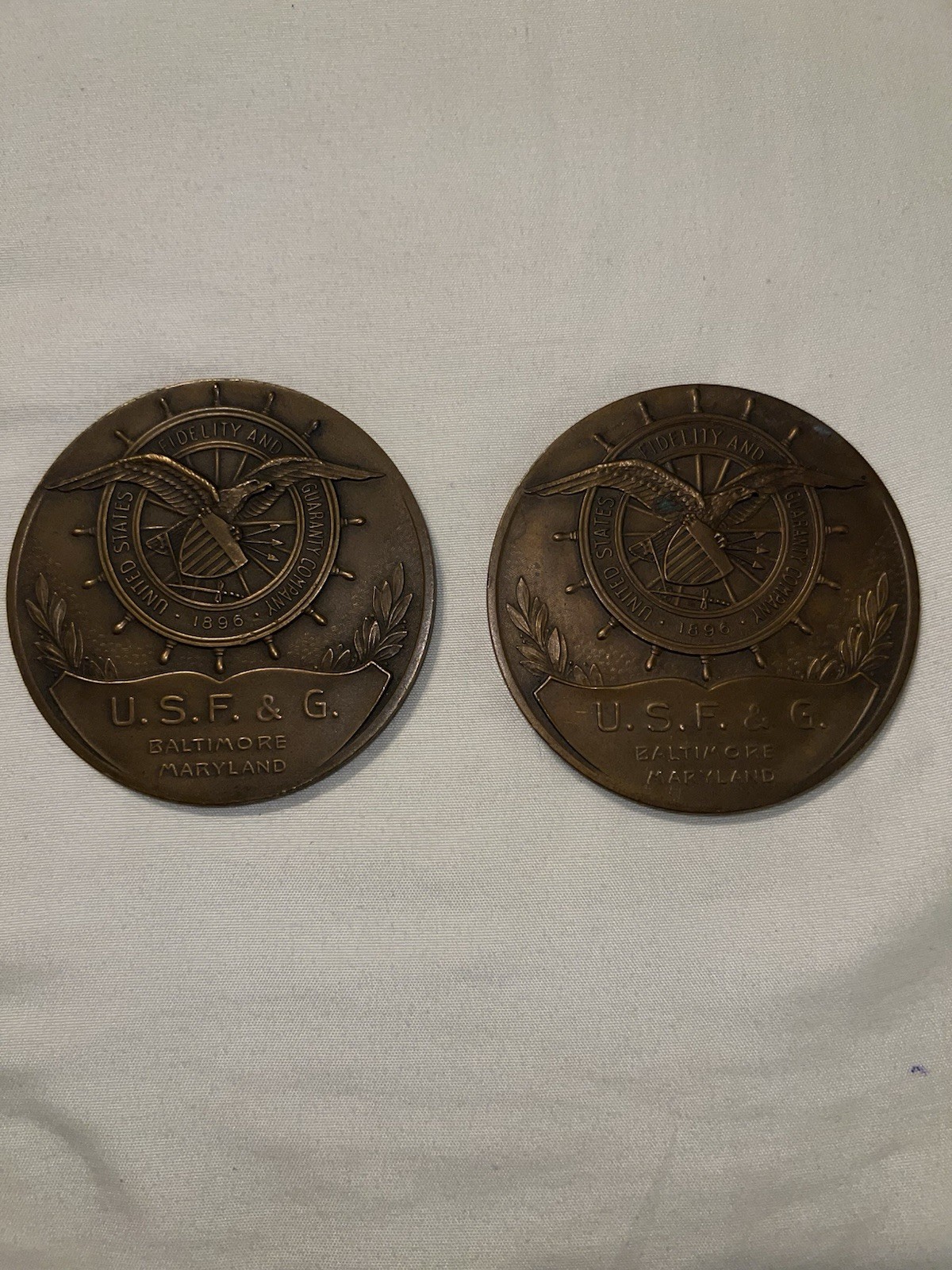 1946 Baltimore Commemorative Coin United States Fidelity And Guaranty Company