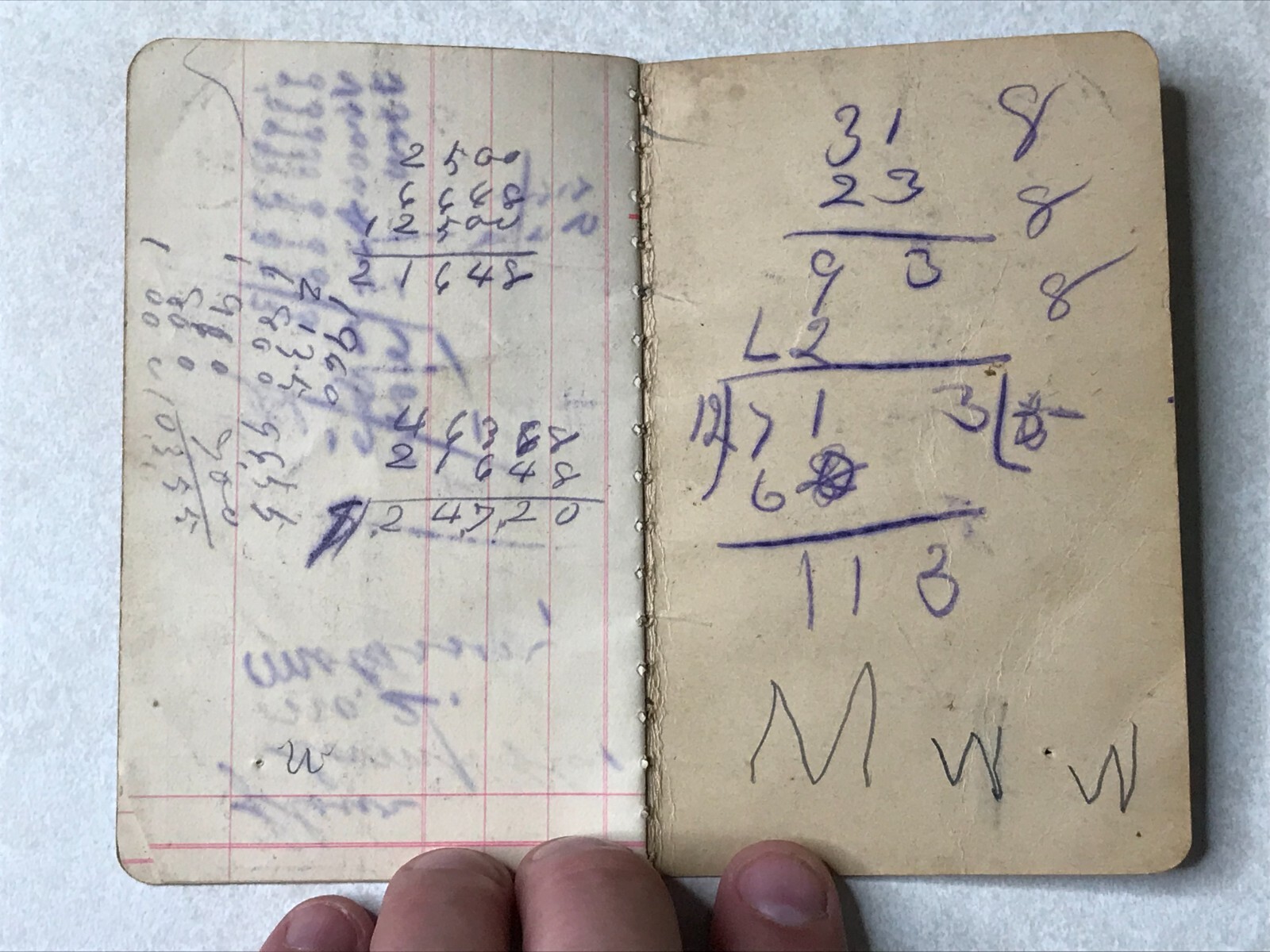 TT144 The Bank of Bluejacket Indian Territory IND TER bank notebook advertising