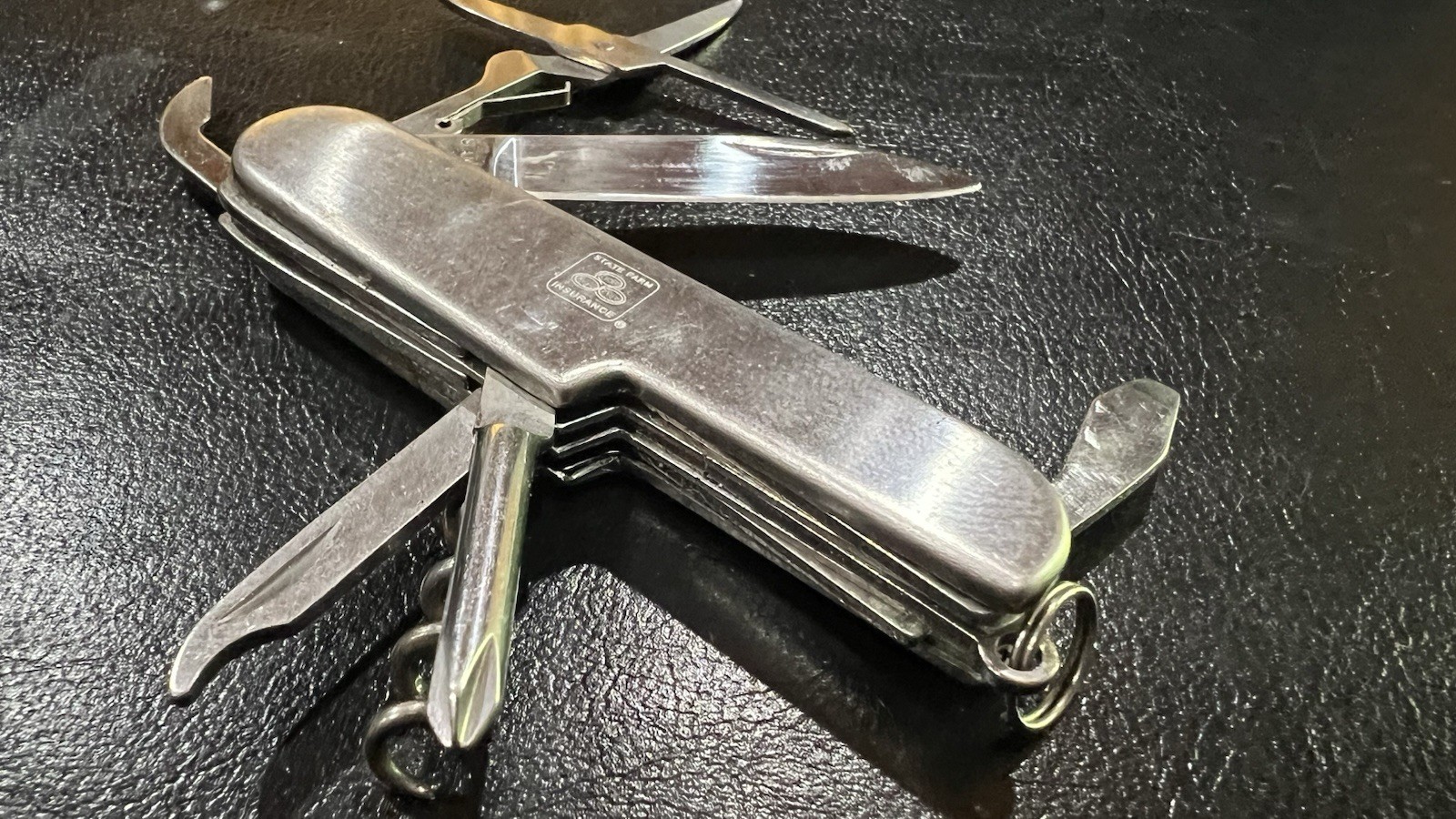 Vintage State Farm Insurance Nevada, Placer Co Survival Pocket Knife