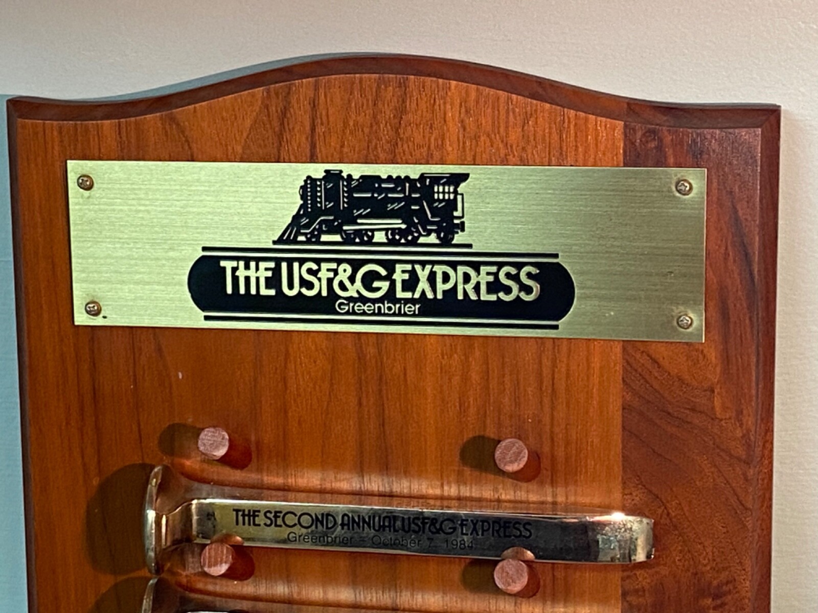 USF&G UNITED STATES FIDELITY AND GUARANTY CO. EXPRESS GREENBRIER RAILROAD SPIKES