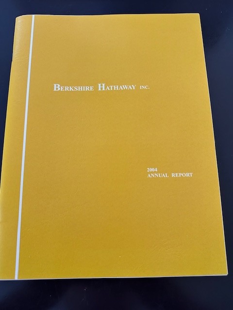 Berkshire Hathaway 2004 Annual Report