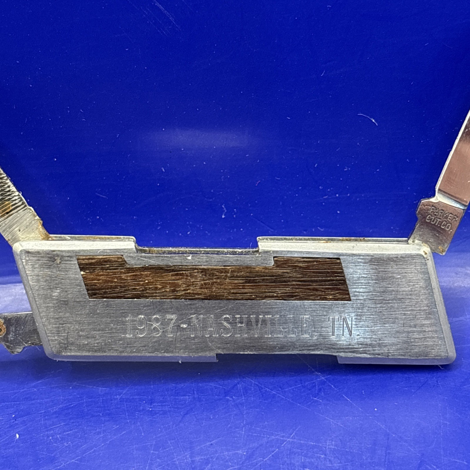 1987 National Farm Bureau Underwriting Executives Conference Parker Pocket Knife