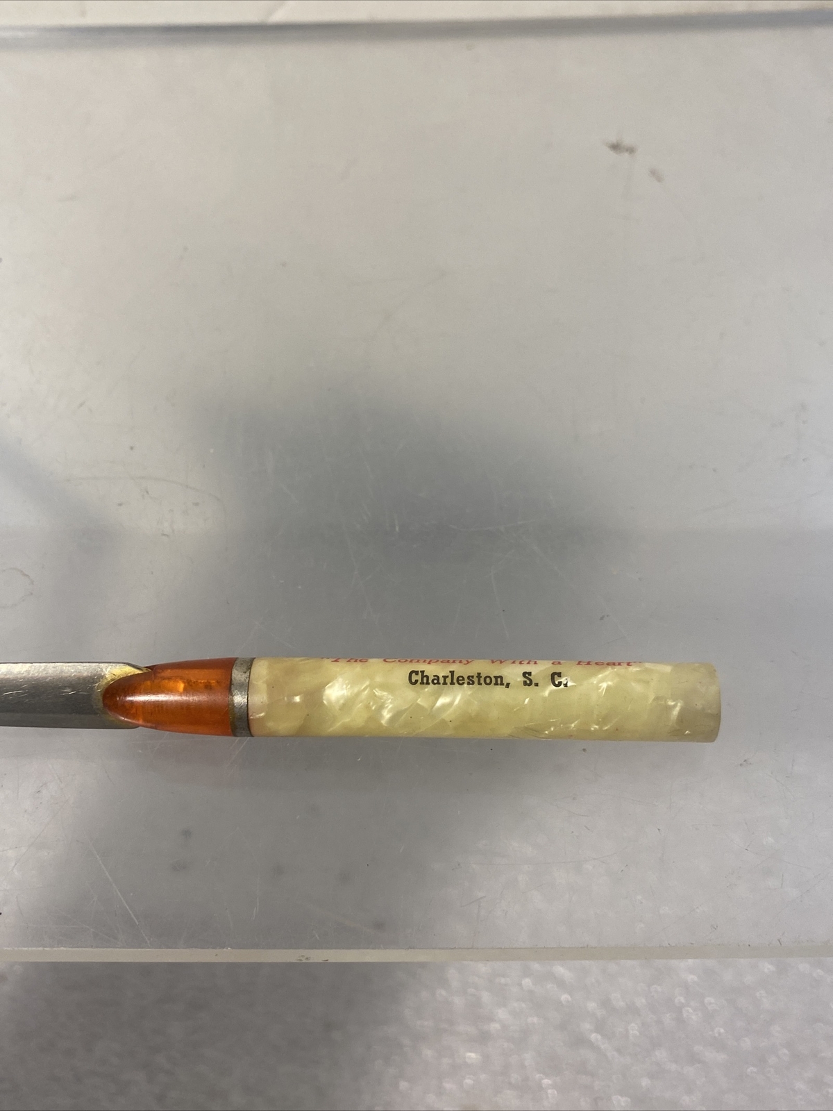 Antique Advertising Letter Opener Public Savings Life Insurance Co. 1931 – 1954