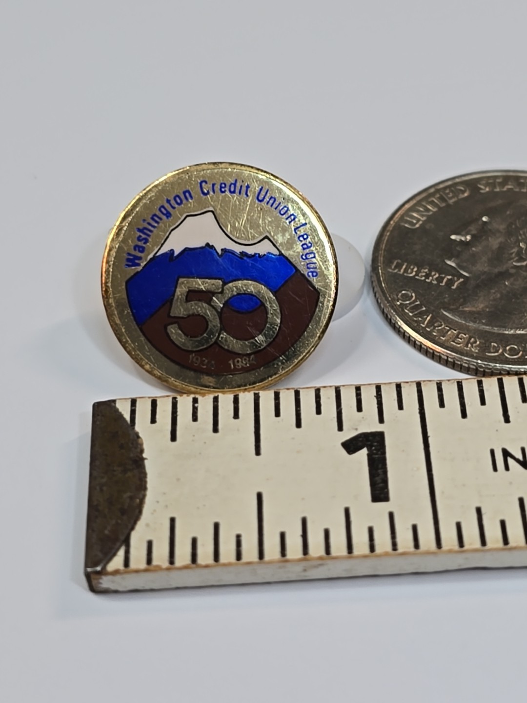 Washington Credit Union League 1934 – 1984 50 Years Lapel Pin