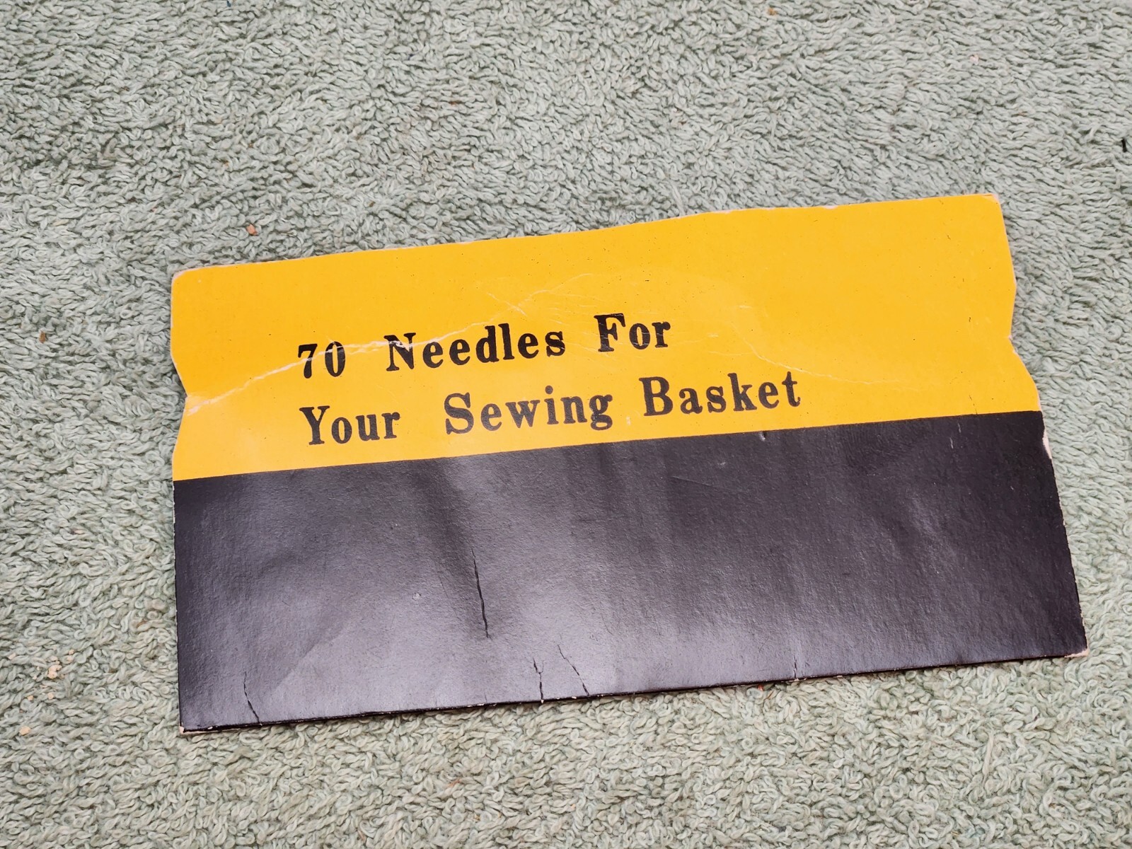 Vintage Citizens Bank of Albany Oregon Advertising Sewing Needles Japan
