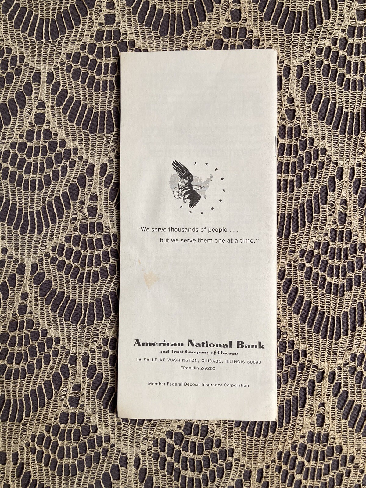 1960s American National Bank Brochure College ’Scope Magazine Vintage Ephemera