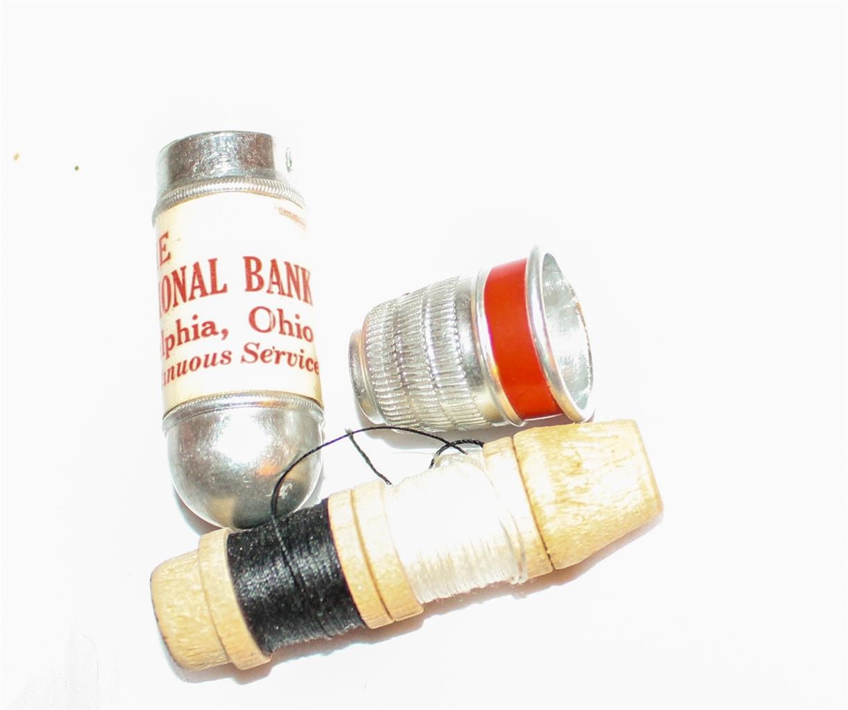 Vintage Sewing Kit Promo The Citizen’s National Bank New Philadelphia OH 2-1/4″