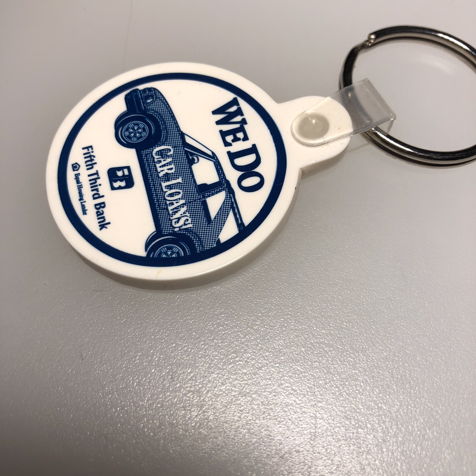 Fifth Third Bank Auto Car Loans Banking Financial Finance Vintage Keychain