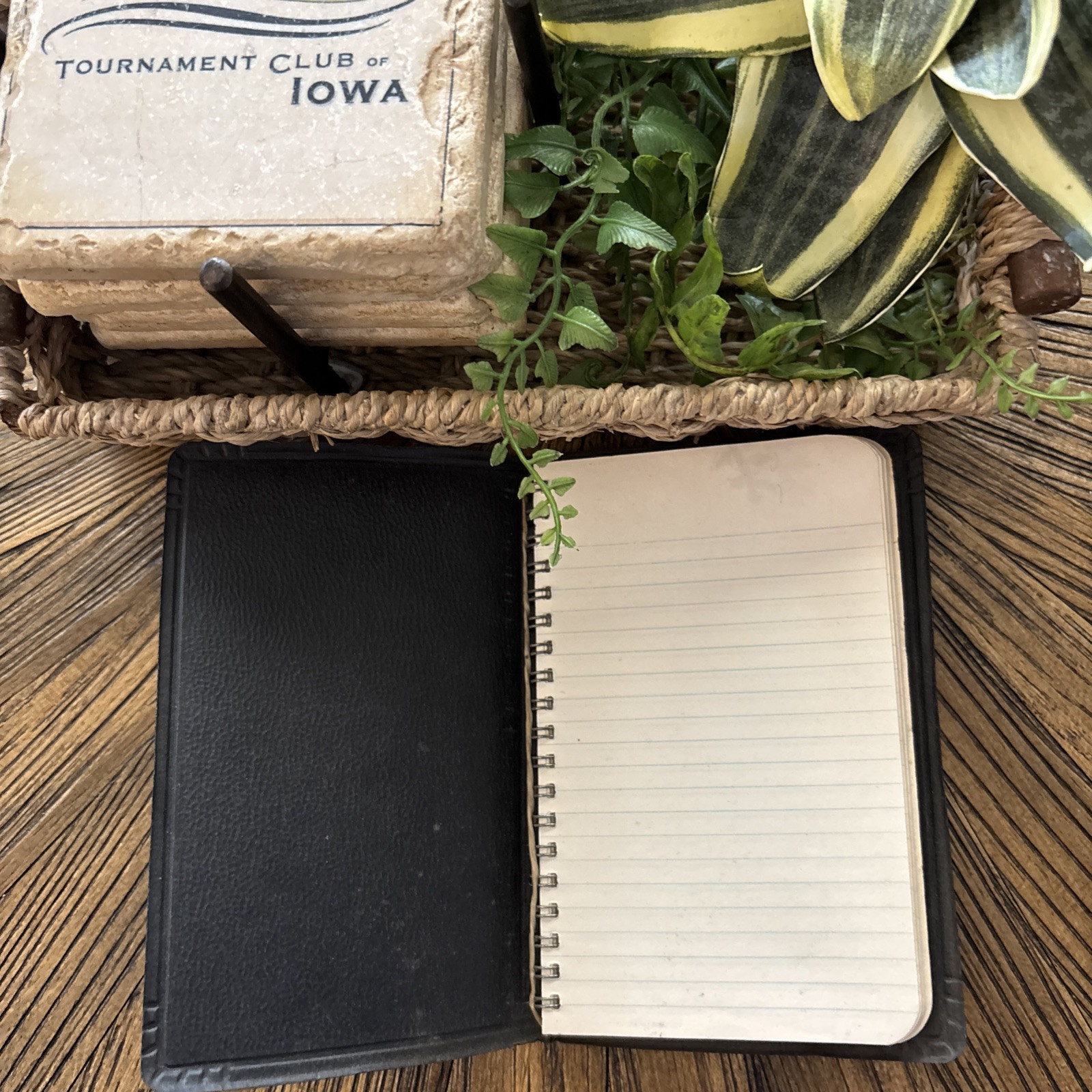 1950s Des Moines Savings & Loan Association Notepad blank advertisement Iowa VTG