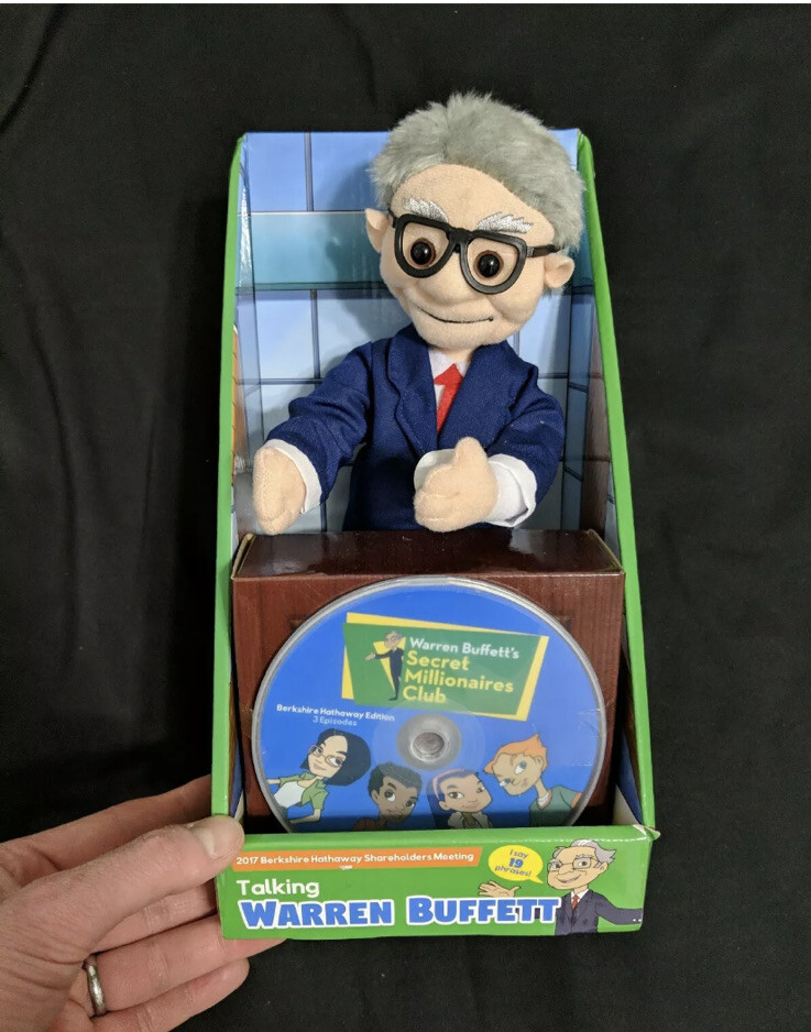 Talking Warren Buffett Doll – Figure