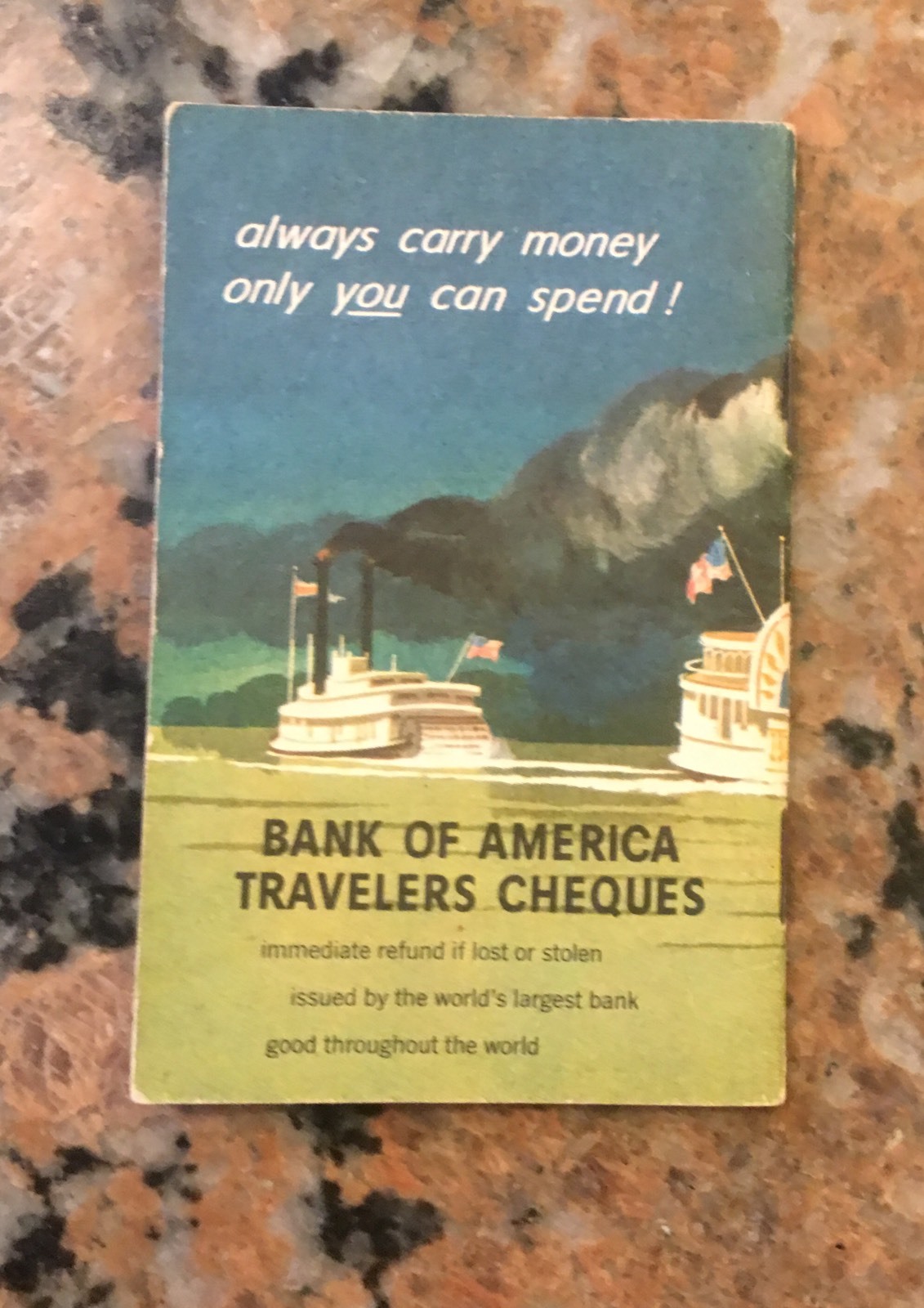 Farmers And Merchants Bank Of Ashville Travelers Memo Book 1958 4″ X 2.75″