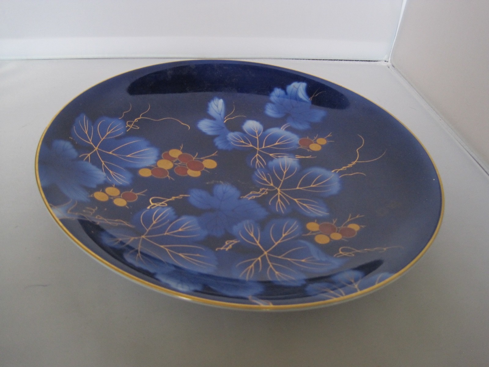 BANK OF TOKYO 20th Anniversary 1975 Plate Signed Made in Japan 9 3/4″ Vintage