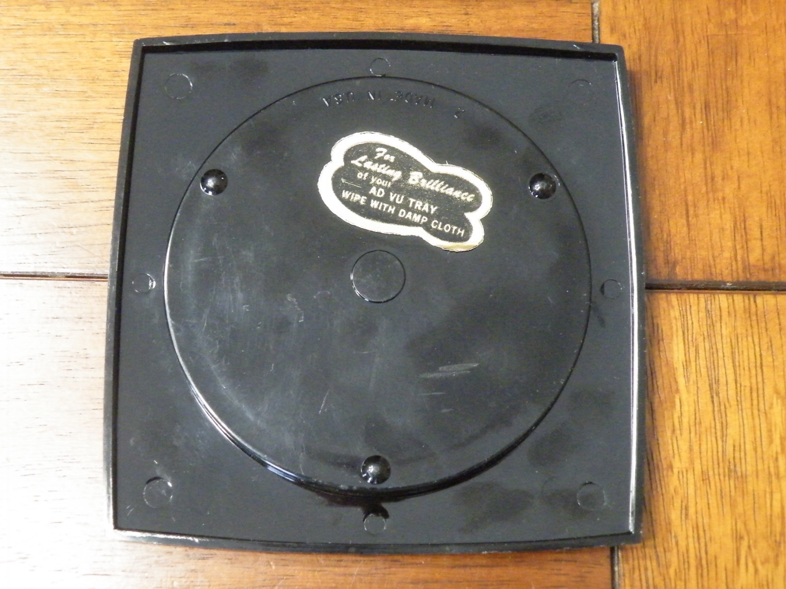 Vtg WISCONSIN Souvenir TRAY Advertising MERCHANTS STATE BANK Watertown WI FREESH