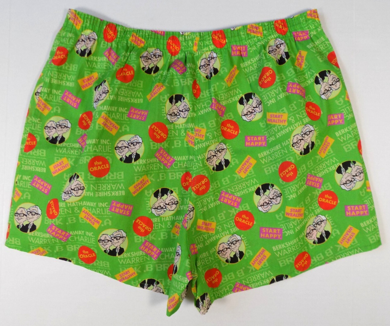 Stock Market Berkshire Hathaway Boxer Shorts 2014 Warren Buffett Munger Unused