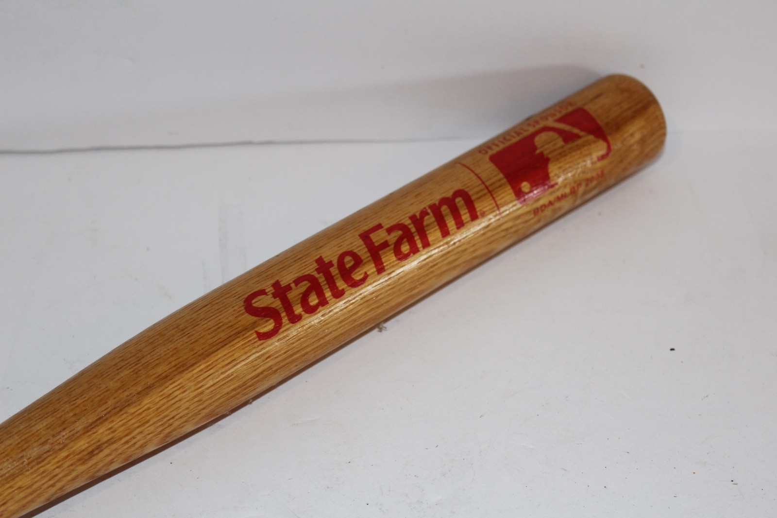RARE State Farm 17.5″ Souvenir Mini Wood Baseball Bat BDA/MLBP 2008