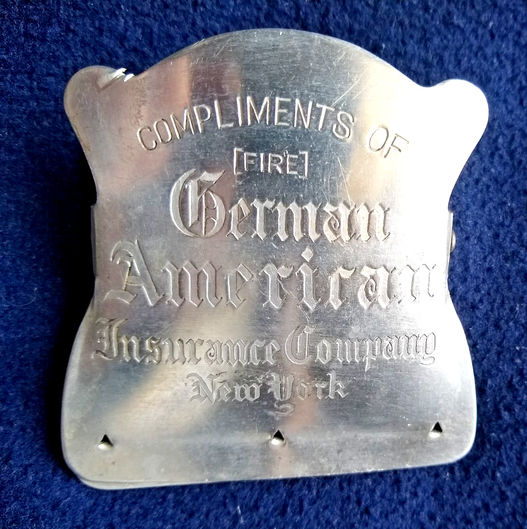 German American FIRE Insurance Company Clip