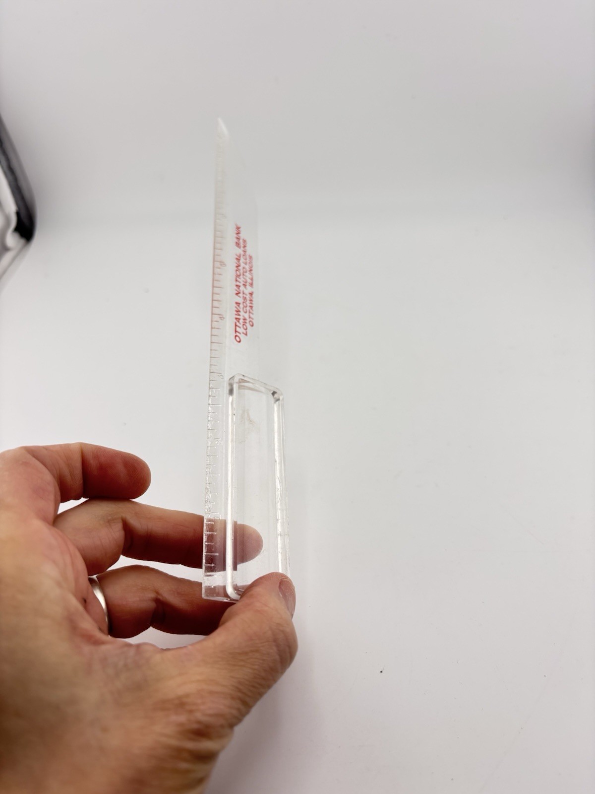 Ottawa National Bank in Ottawa, Illinois Promotional Letter Opener & Magnifier