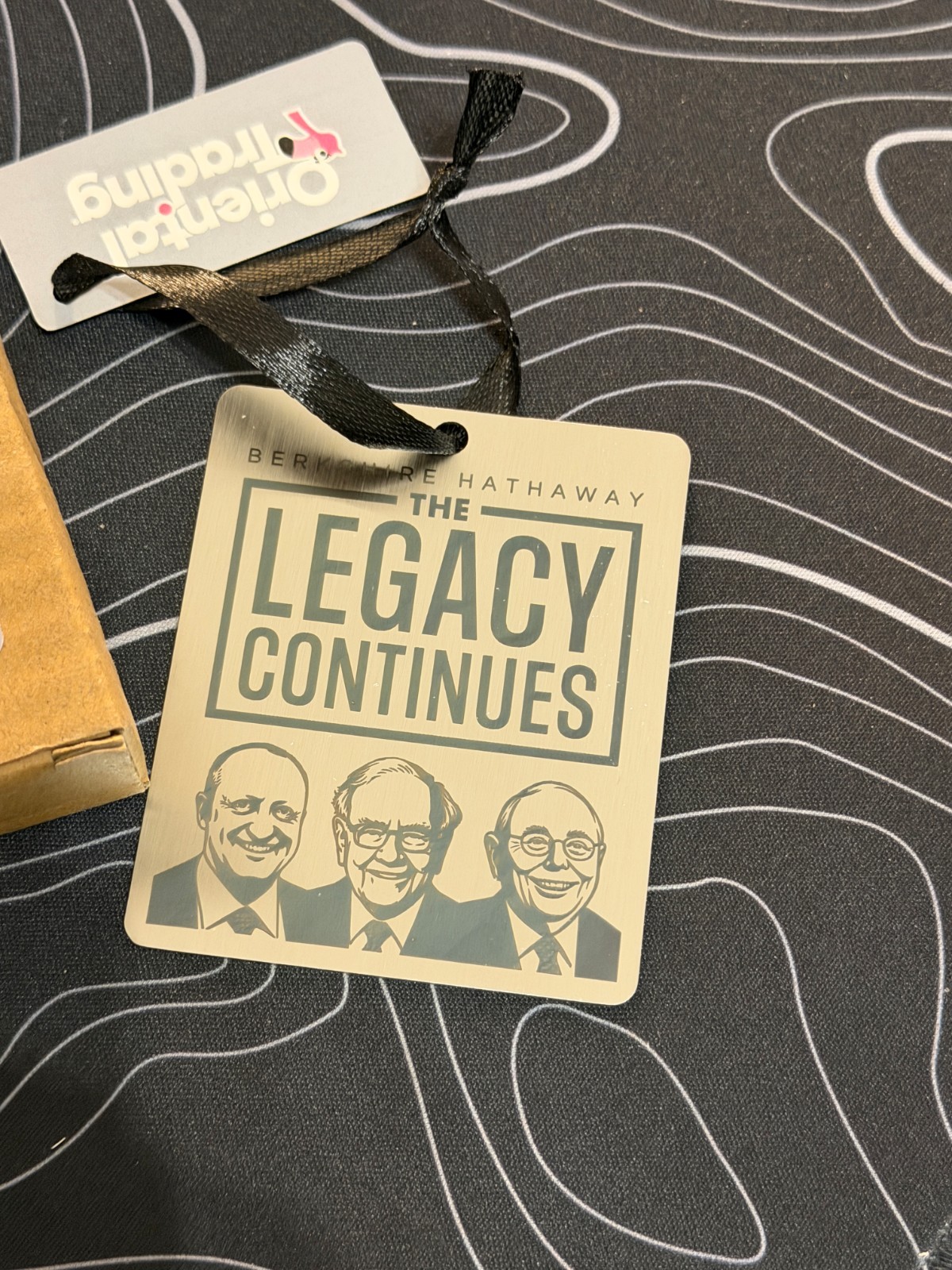 berkshire hathaway 2026 legacy continues ornament Metal