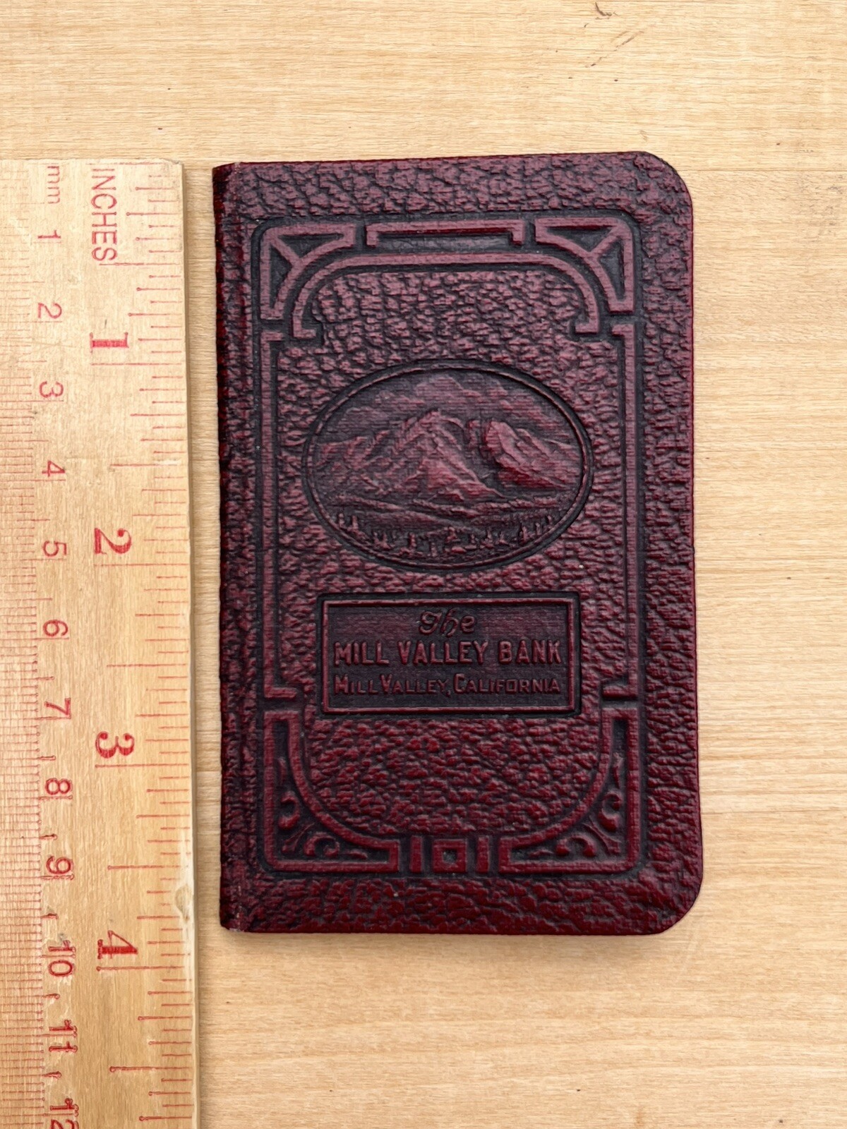 Vintage 1940s Mill Valley Bank Savings Account Deposit Book California