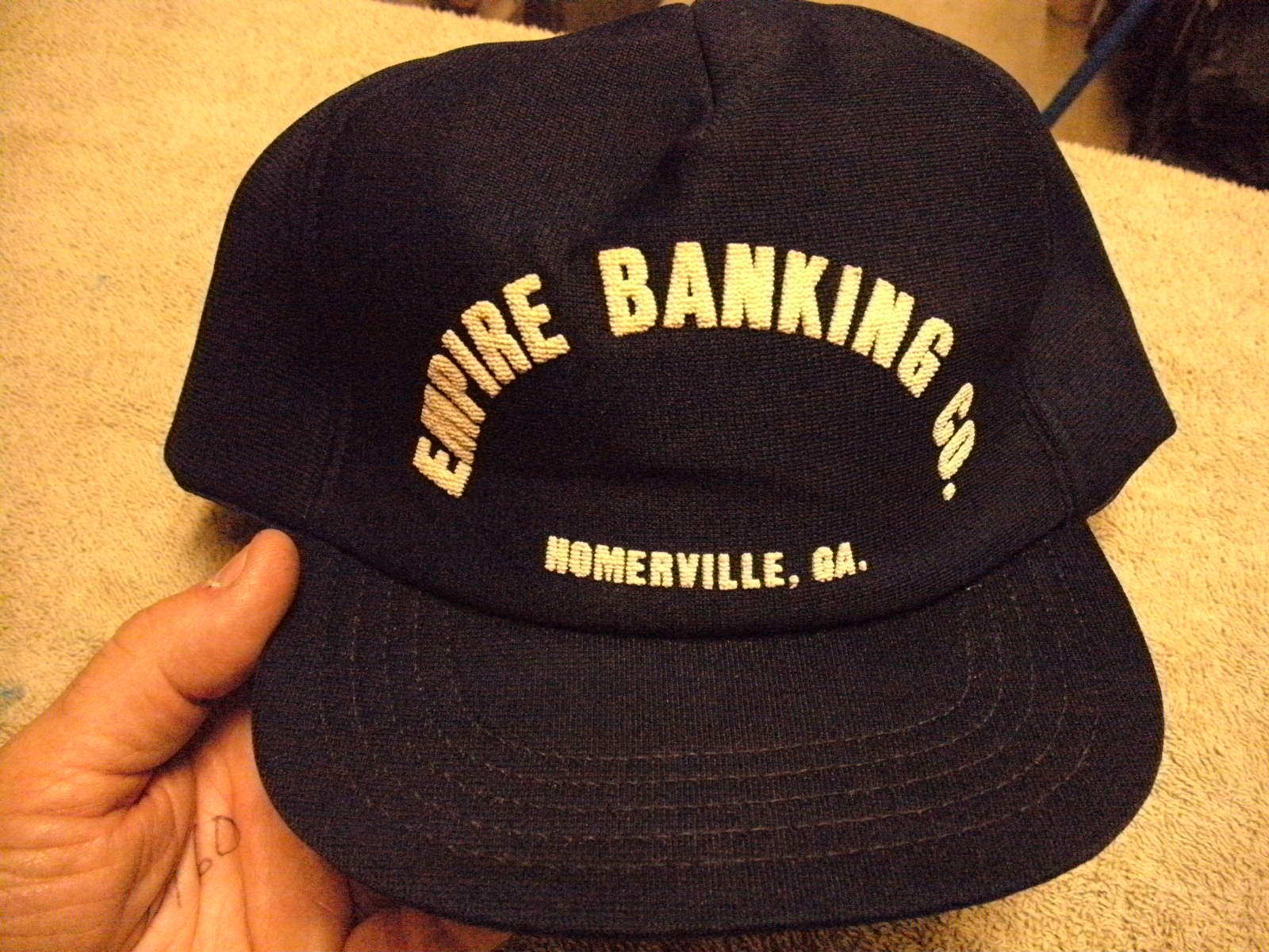 Empire Banking Company Homerville Ga Cap / Hat ,No Longer Open Bank,See Pictures