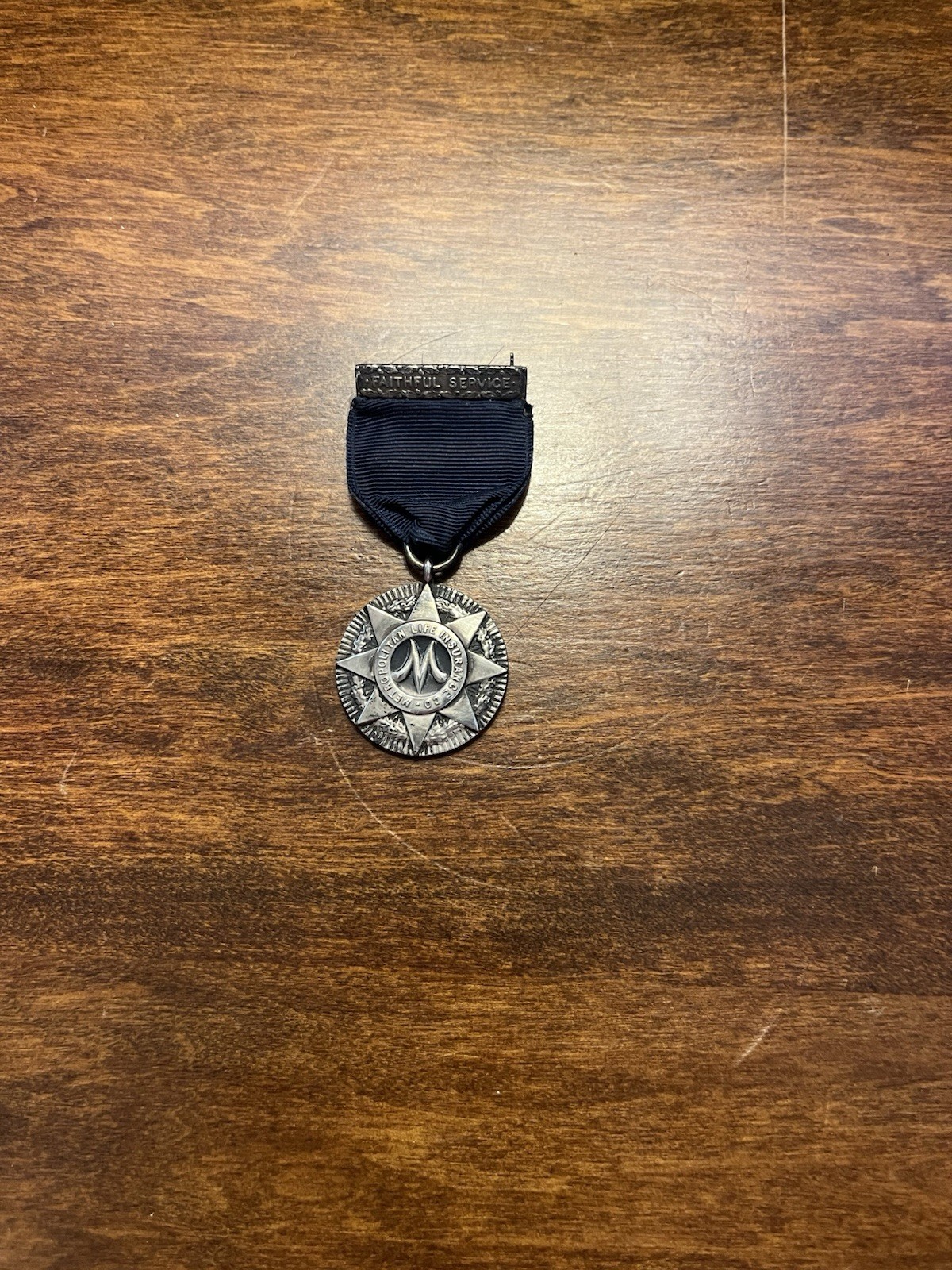 Metropolitan Life Insurance Co Tiffany & Co. Sterling Silver Medal
