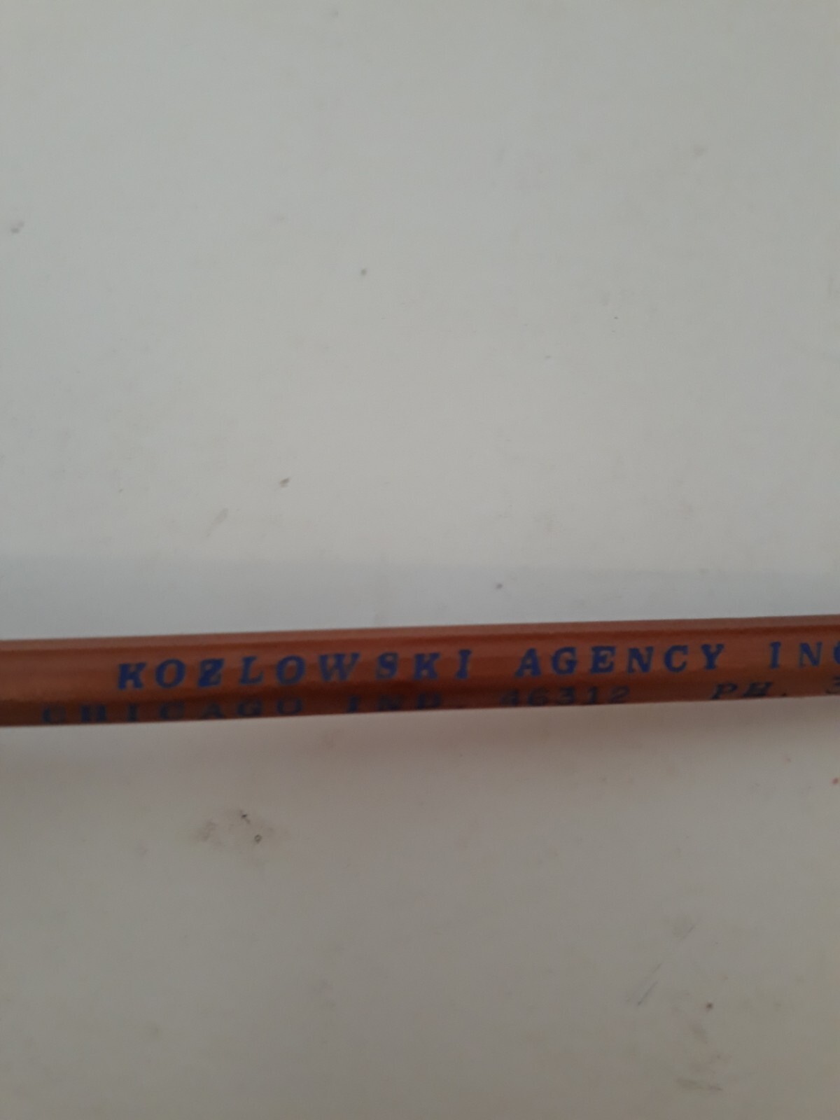 Kozlowski agency east Chicago Indiana real estate tax insurance unused Pencil