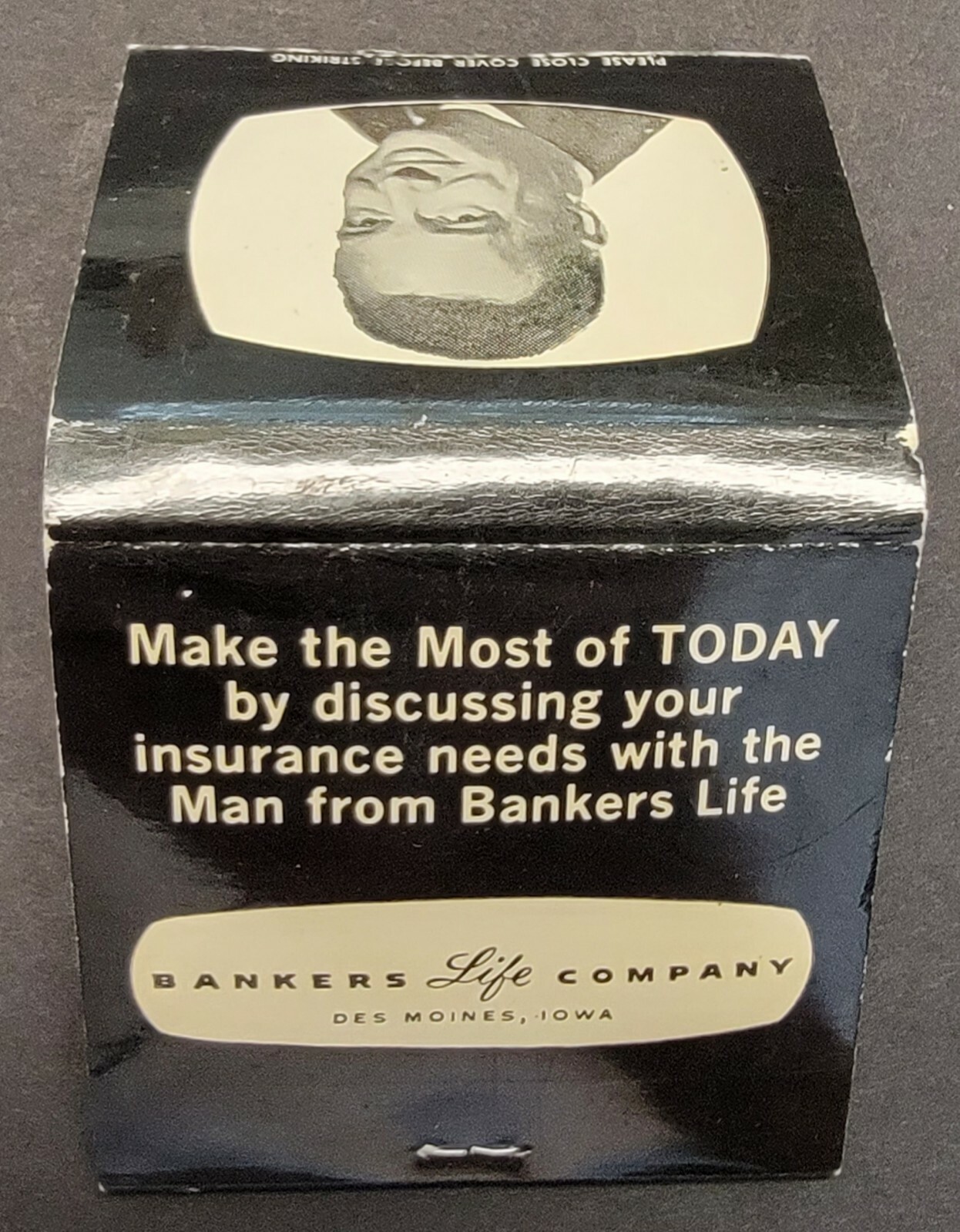 VINTAGE BANKERS LIFE CO. DES MOINES IOWA NBC TODAY SHOW HUGH DOWNS