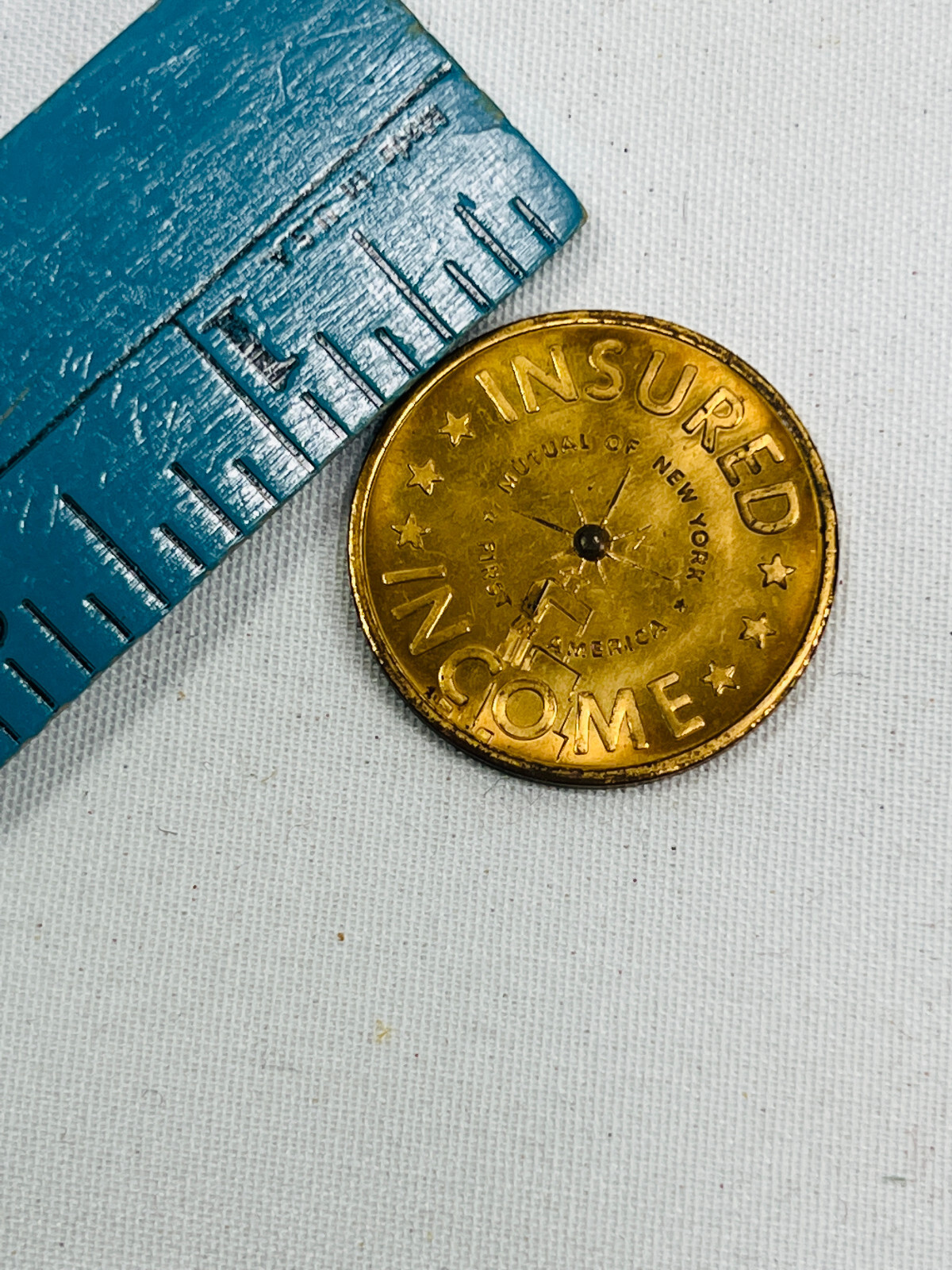 Antique Mutual of New York Insurance Advertising Coin SPIN token