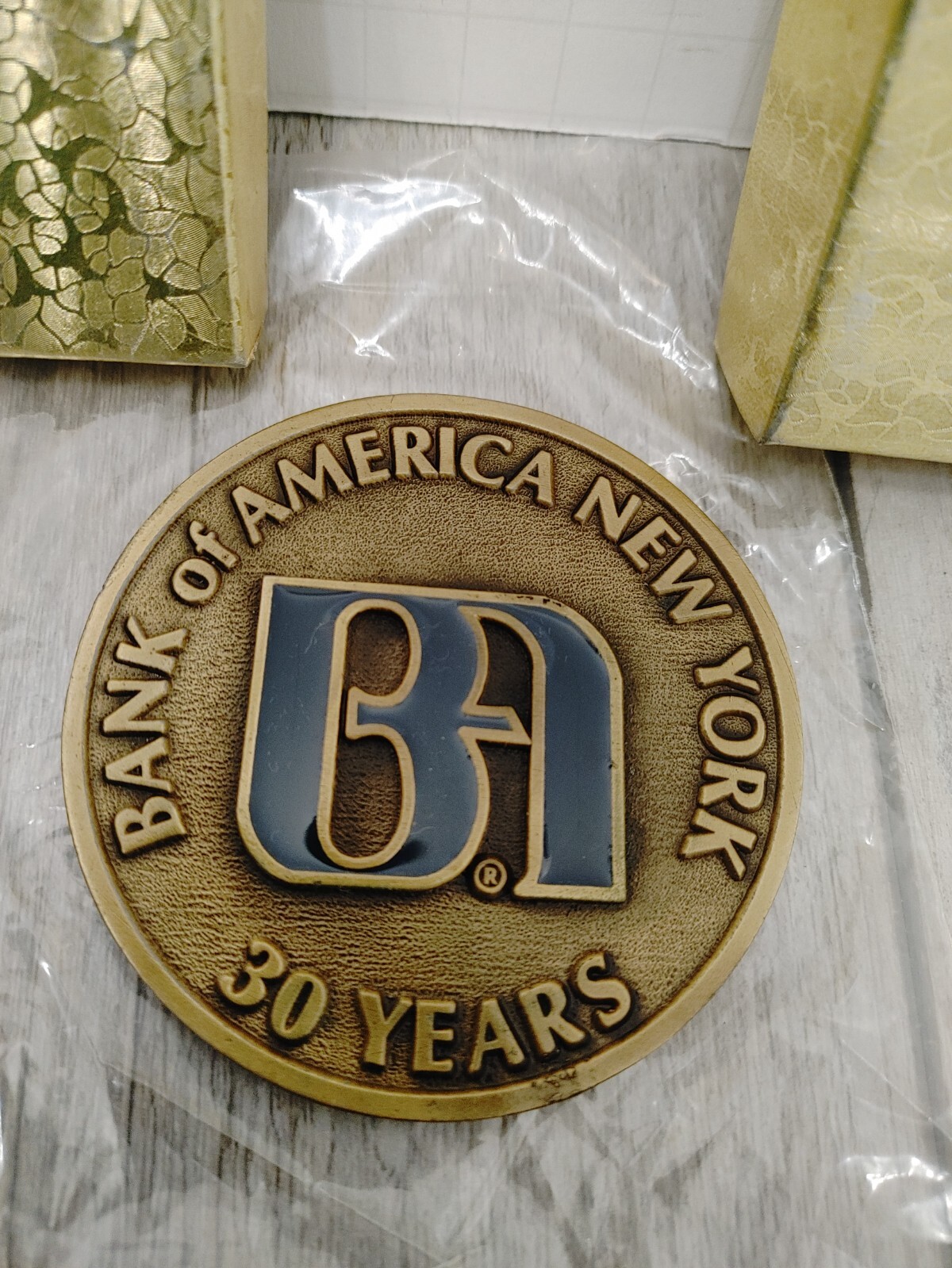 Bank Of America INAUGURATION SEPTEMBER 1,1980 Bronze Limited Ed. Medallion Coin