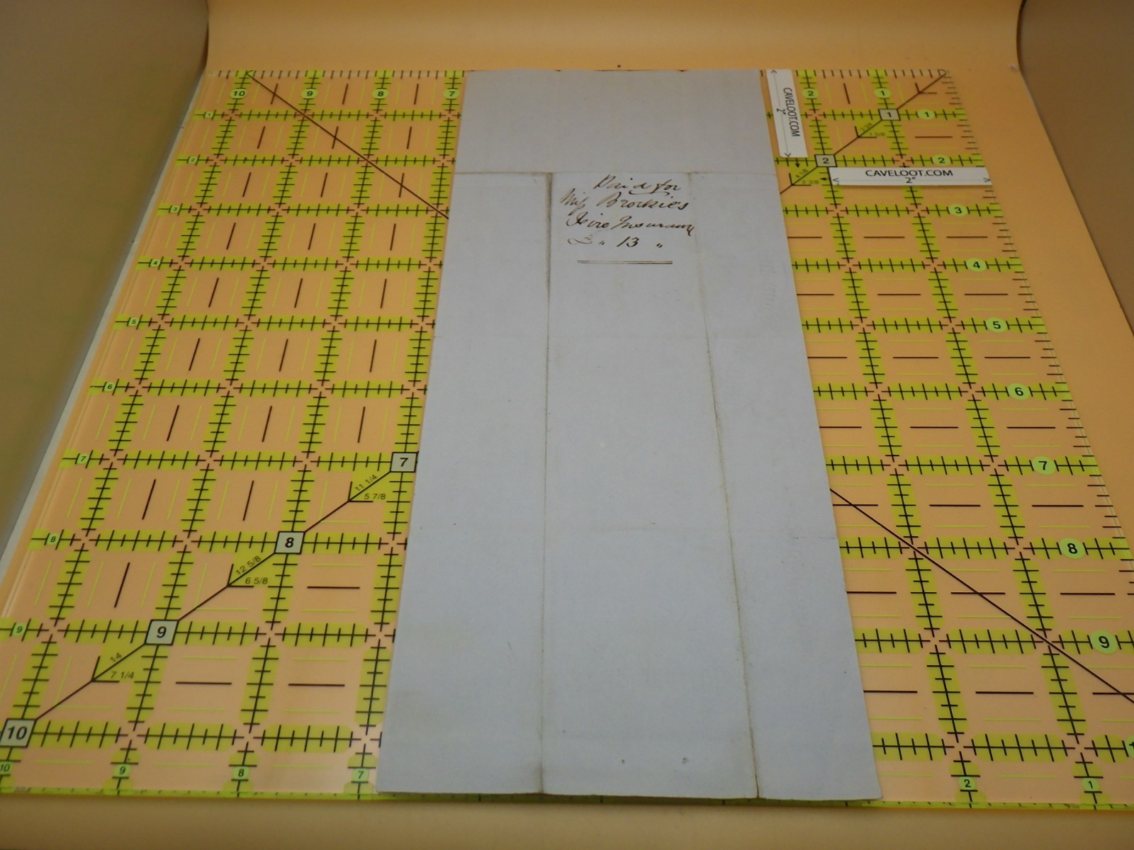 1857 Insurance Company of Scotland Fire Receipt Liberton Tower Mains Edinburgh