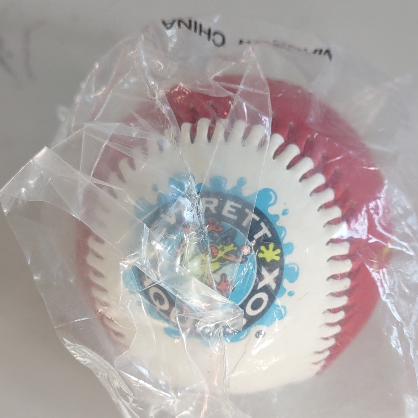 Wells Fargo Promotional Baseball-Style Collectible Ball, Banking Theme
