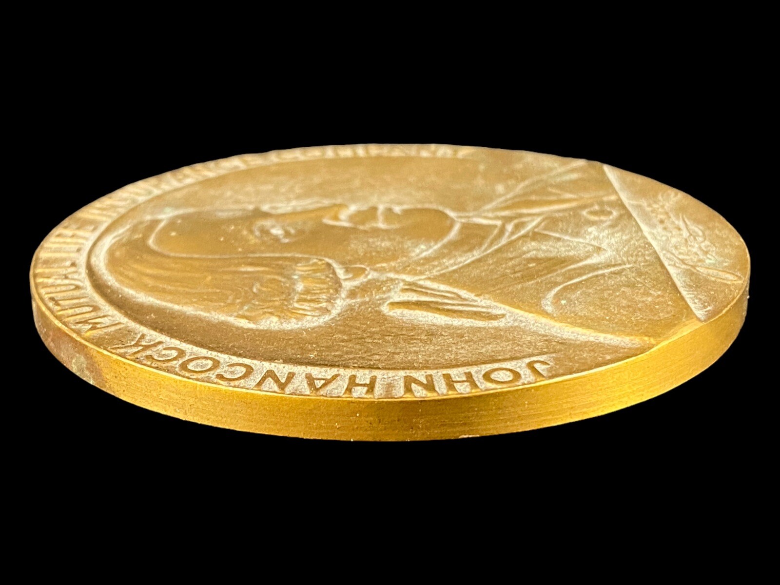 John Hancock Life Insurance Co Boston 1973 Bronze Medal Nicholas M. Sassano