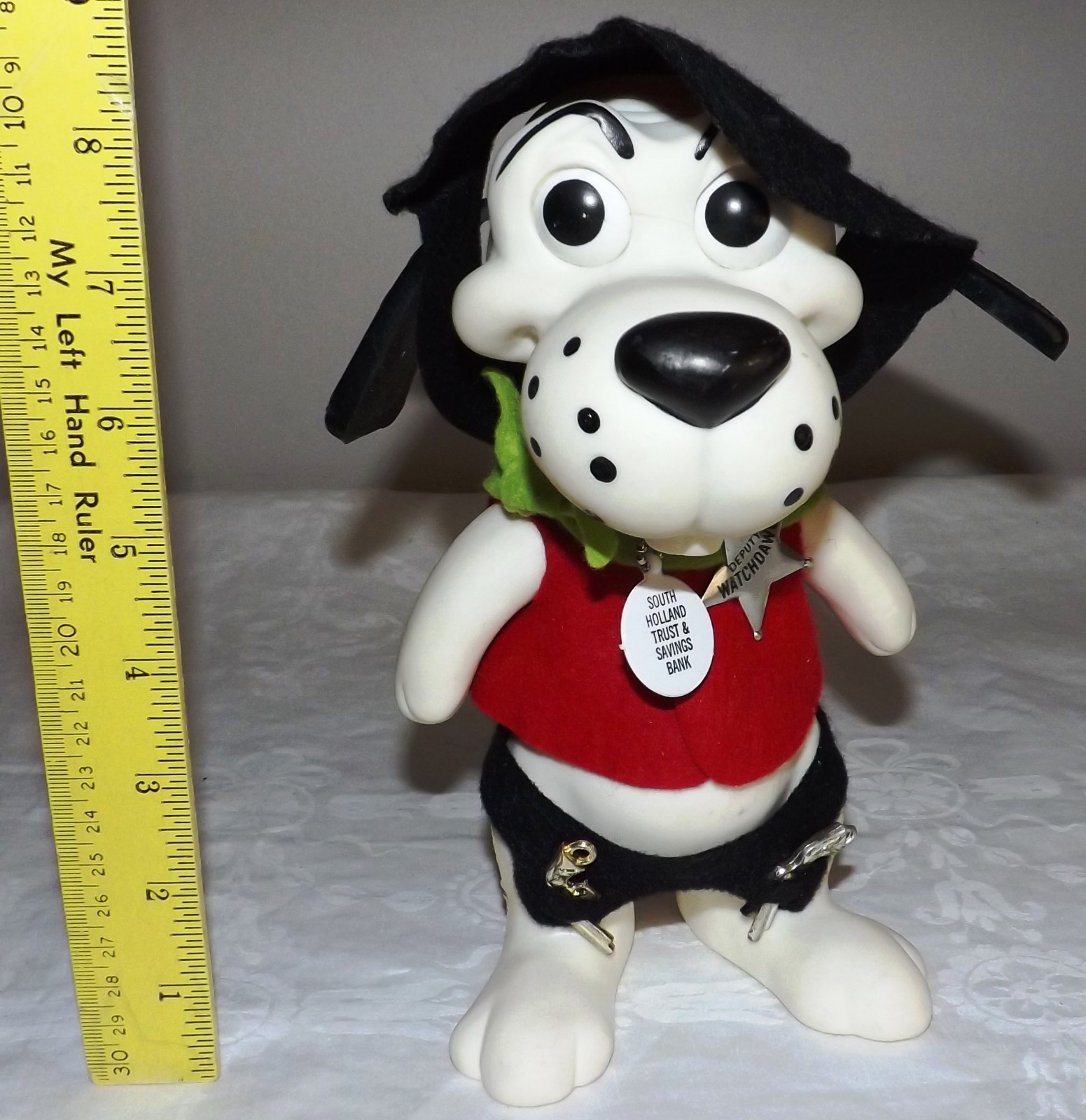 1968 RDF Deputy Watchdawg Promo Rubber Bank Complete w Guns – South Holland Bank