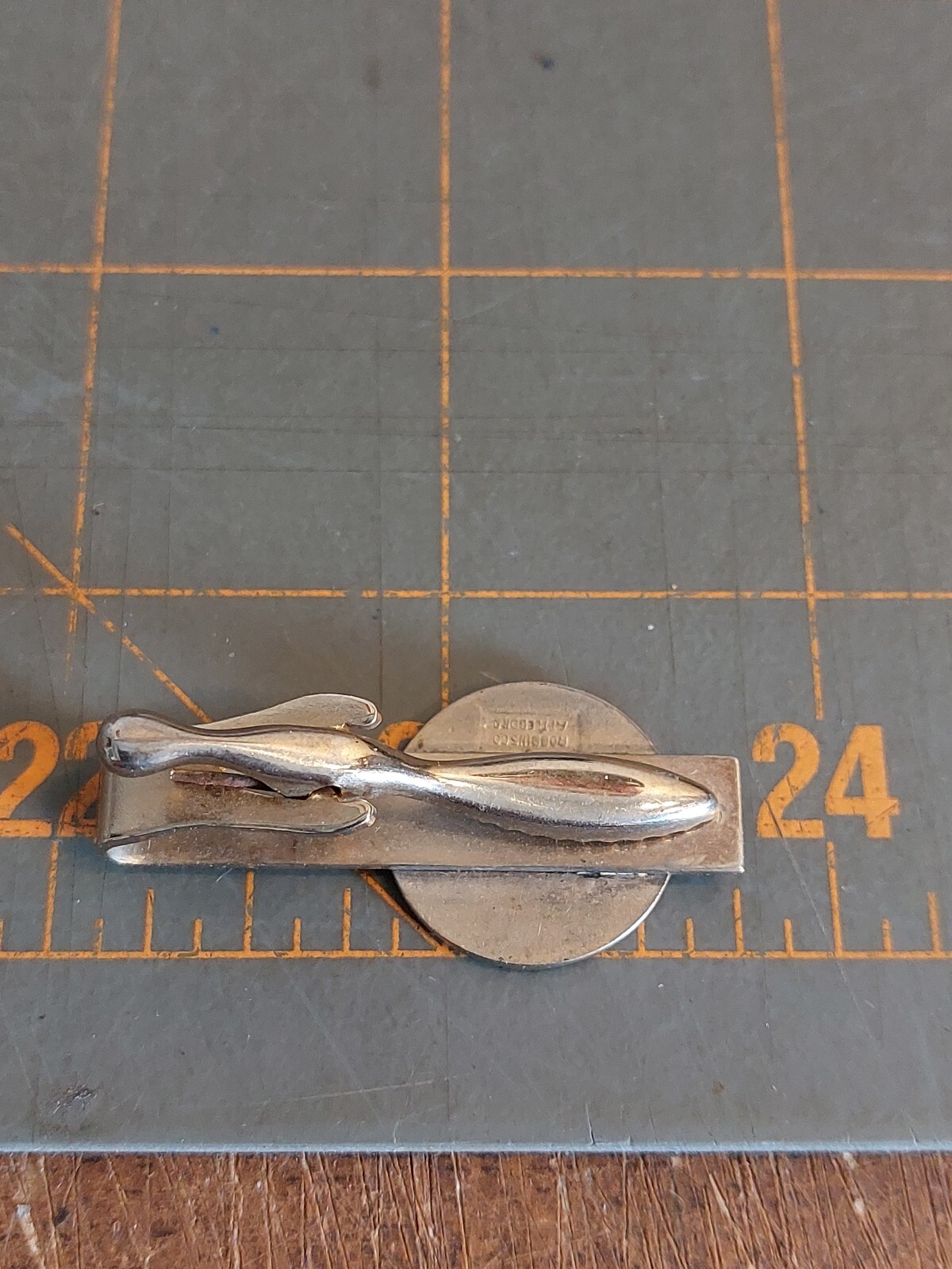 GULF LIFE INSURANCE 50 Years 1961 Tie Bar Attleboro Robbins Co